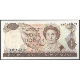Nueva Zelanda, 1 Dollar ND1989-92 P169c