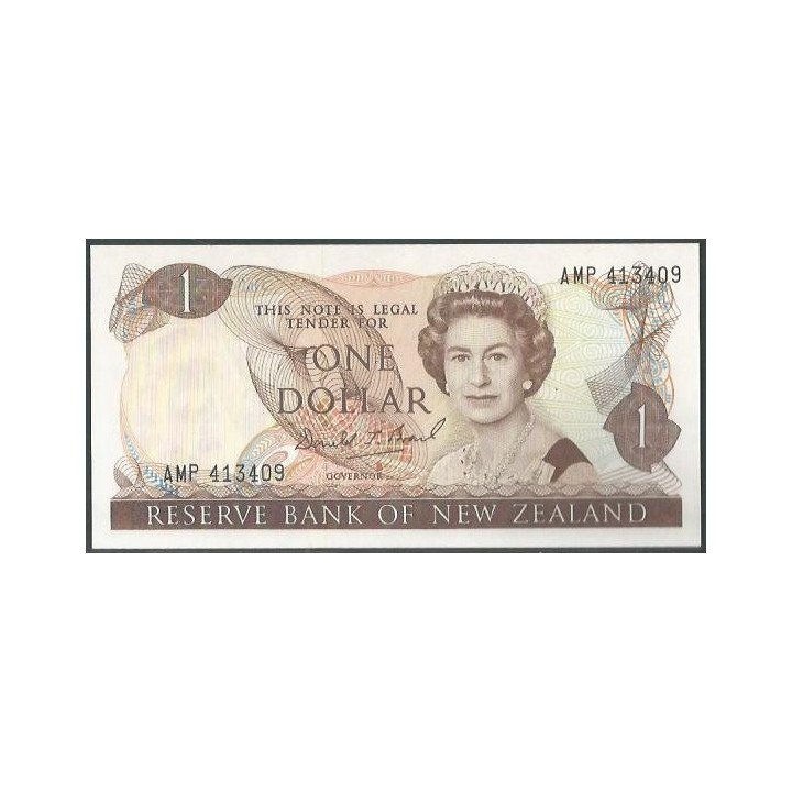 Nueva Zelanda, 1 Dollar ND1989-92 P169c