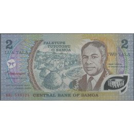 Samoa, 2 Tala 1990 P31e