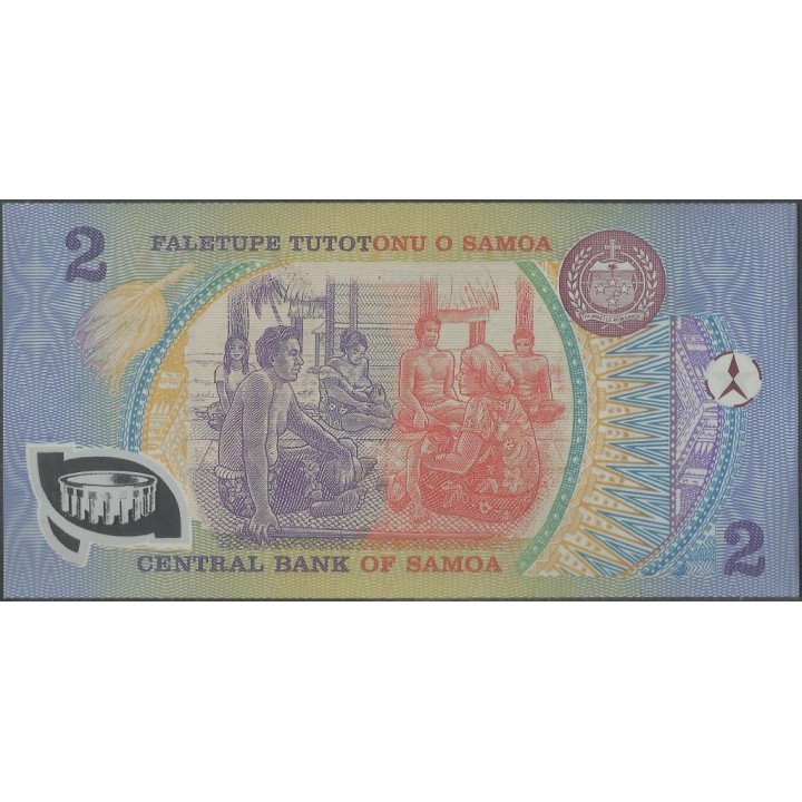 Samoa, 2 Tala 1990 P31e