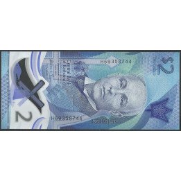 Barbados, 2 Dollars 2022 P80a