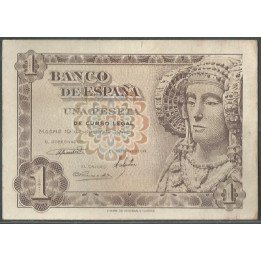 España, 1 Peseta 19 Jun 1948 P135