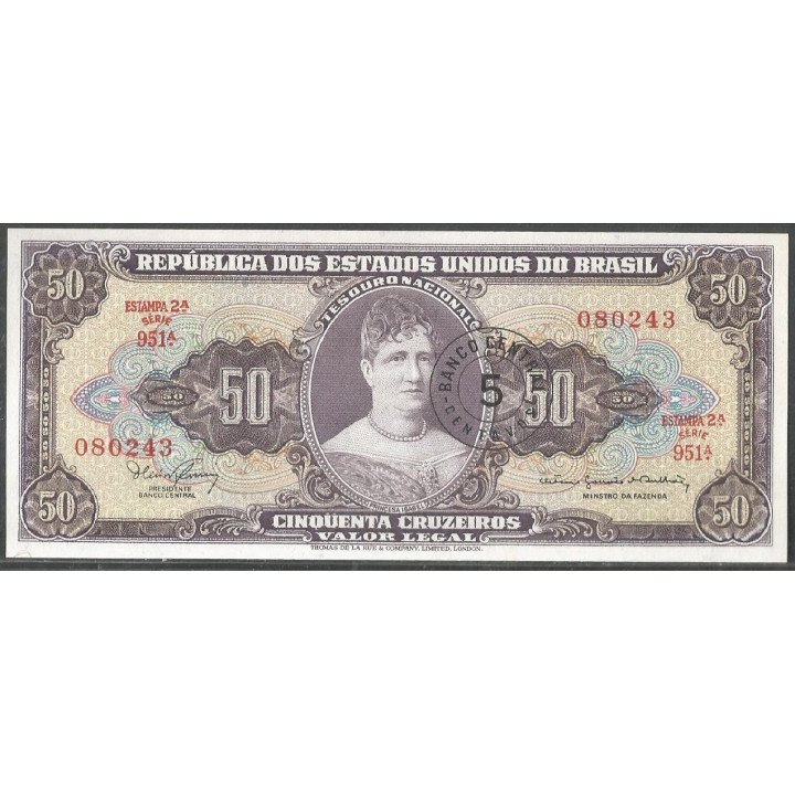 Brasil, 5 Centavos ND1966P184a