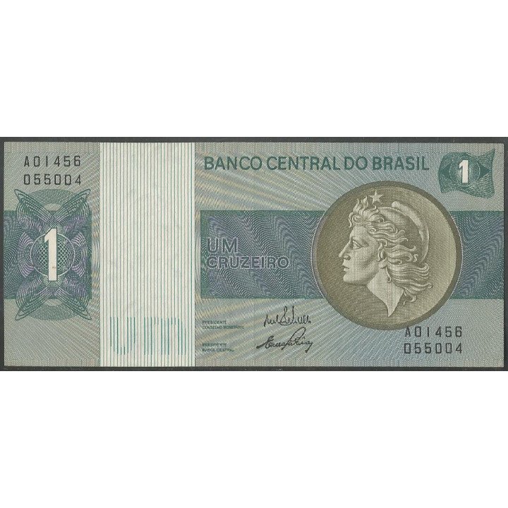 Brasil, 1 Cruzeiro ND1970-2 P191a