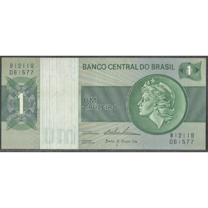 Brasil, 1 Cruzeiro ND1975 P191Ab