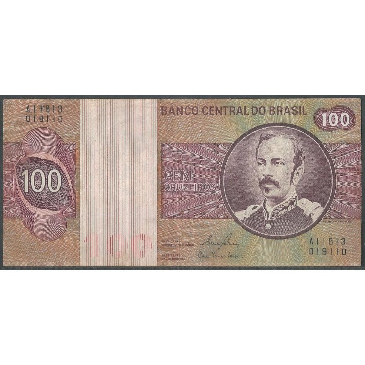 Brasil, 100 Cruzeiros ND1974-81 P195Ab