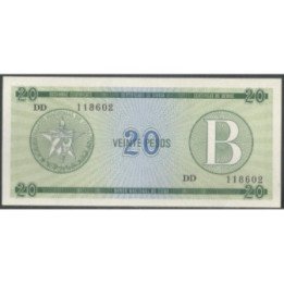Cuba 20 Pesos ND PFX9