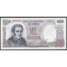 Chile, 1.000 Escudos ND1971 P146(2)