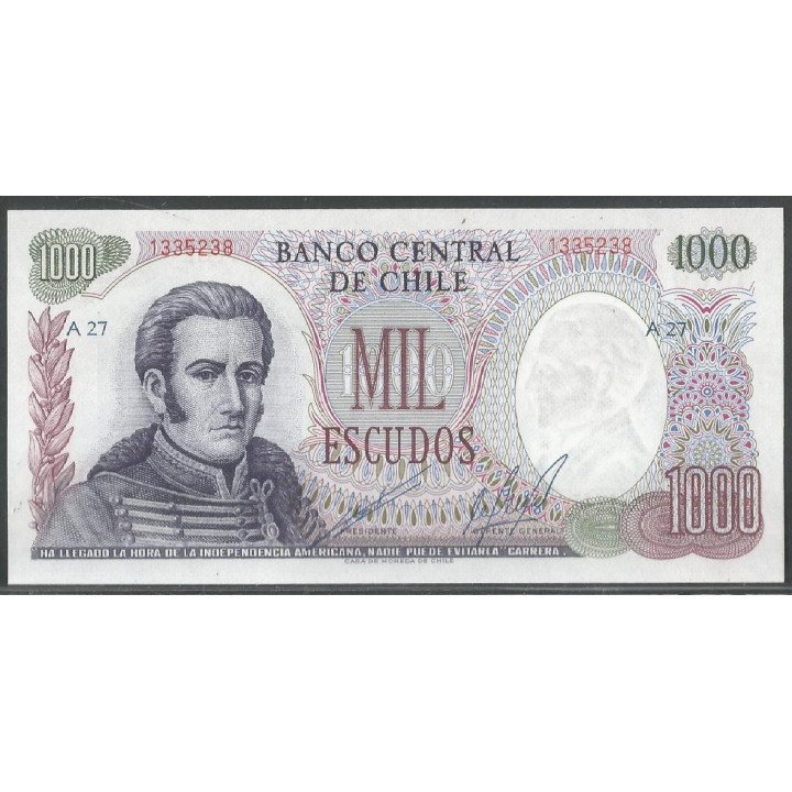 Chile, 1.000 Escudos ND1971 P146(2)