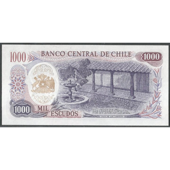 Chile, 1.000 Escudos ND1971 P146(2)