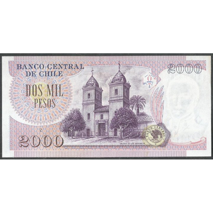 Chile, 2.000 Pesos 1997 P158a