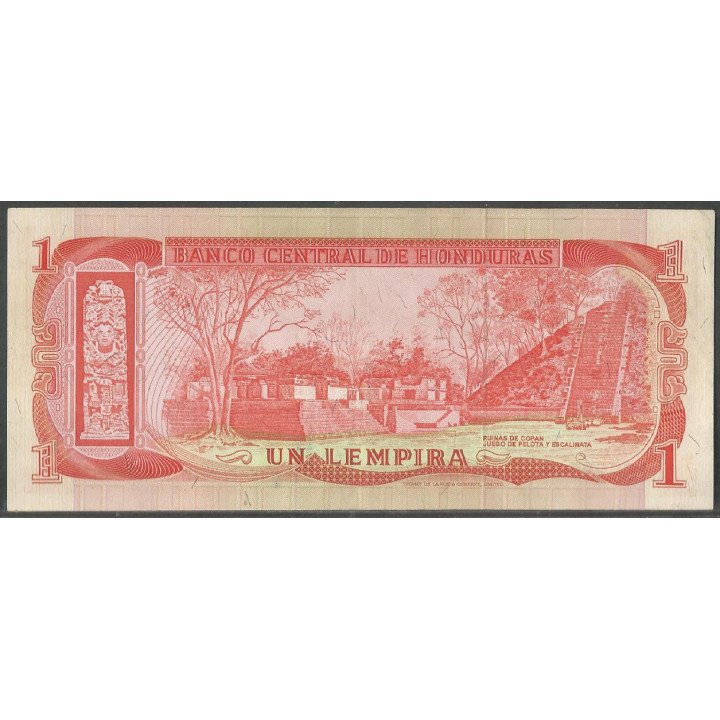Honduras, 1 Lempira 11 Mar 1974 P58