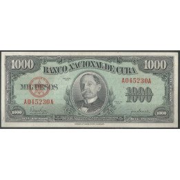 Cuba, 1.000 Pesos 1950 P84