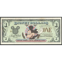 Disney, 1 Dollar 1998 Mickey Serie DA DIS056