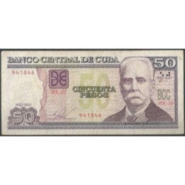 Cuba 50 Pesos 2013 P123h