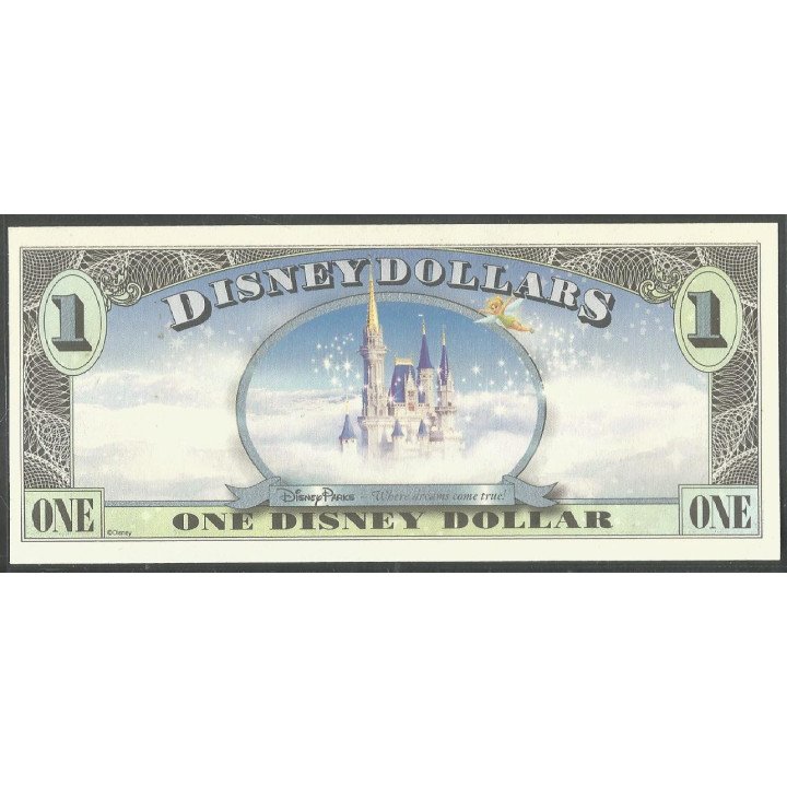 Disney, 1 Dollar 2007 Ariel Serie D DIS128