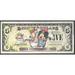 Disney, 5 Dollars 2009 Daisy - Minnie DIS153