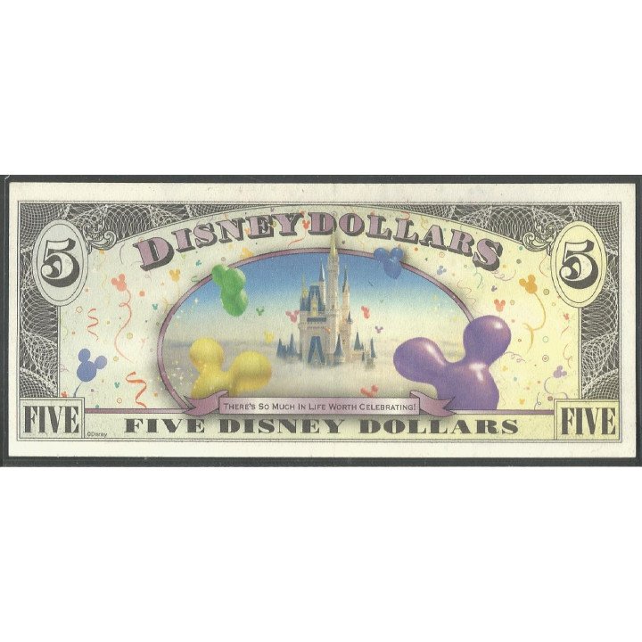 Disney, 5 Dollars 2009 Daisy - Minnie DIS153