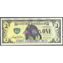 Disney, 1 Dollar 2013 Maleficent Serie D DIS165