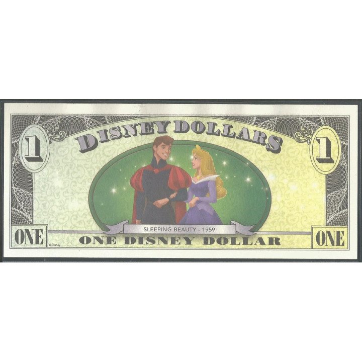 Disney, 1 Dollar 2013 Maleficent Serie D DIS165