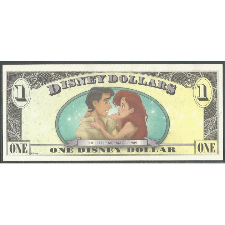 Disney, 1 Dollar 2013 Ursula Serie D DIS166