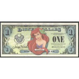 Disney, 1 Dollar 2007 Ariel Serie D DIS128 PMG65EPQ