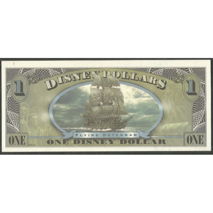 Disney, 1 Dollar 2007 Dead Man Serie FF DIS135 PMG64EPQ