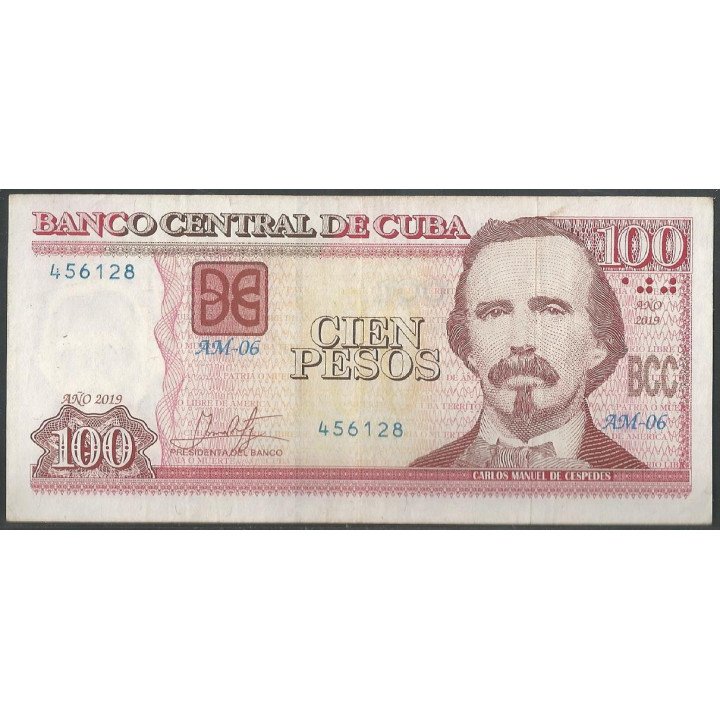 Cuba 100 Pesos 2019 P129k