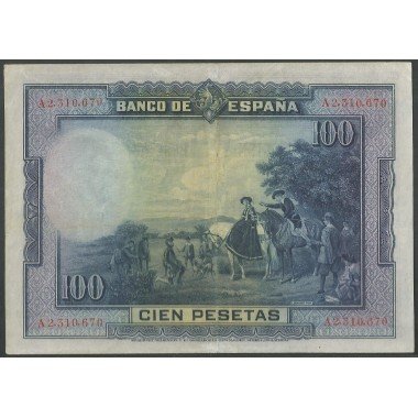 España, 100 Pesetas 15 Ago 1928 P76a