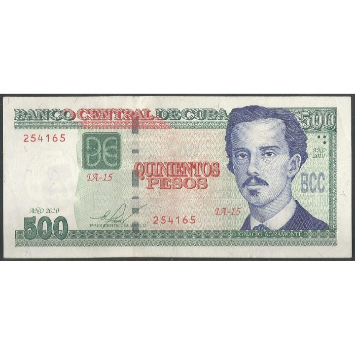 Cuba 500 Pesos 2010 P131a