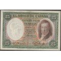España, 25 Pesetas 25 Abr 1931 P81