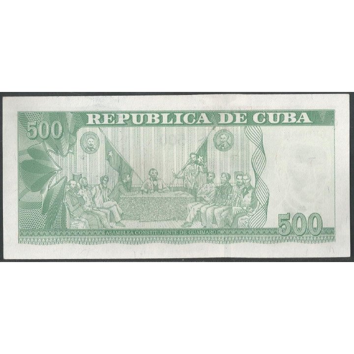 Cuba 500 Pesos 2022 P131 reverso