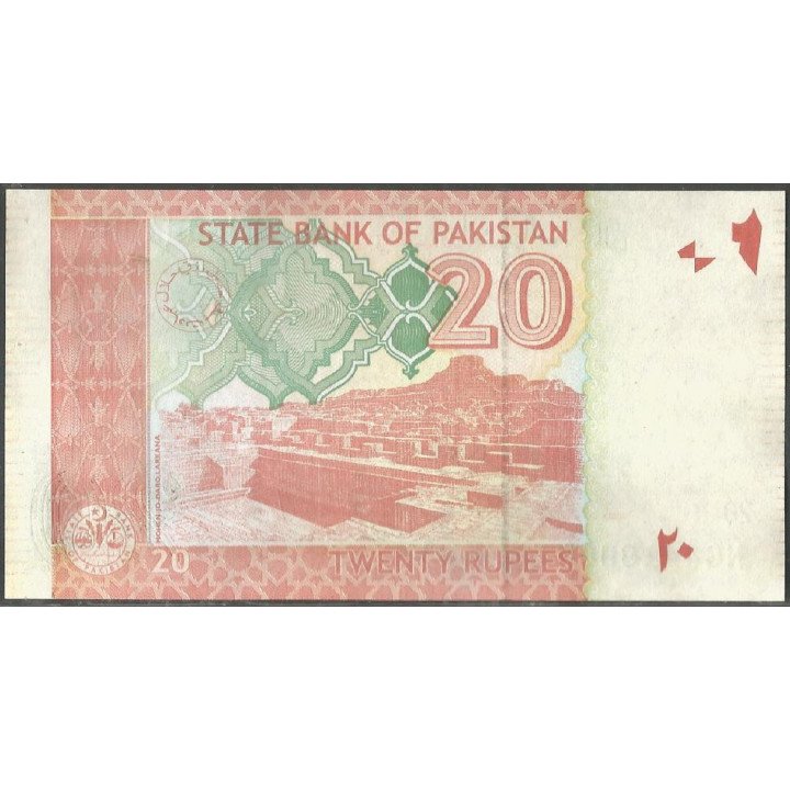 Pakistan, 20 Rupias 2024 P55r