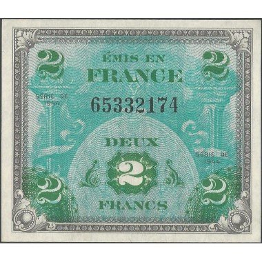 Francia, 2 Francs 1944 P114a