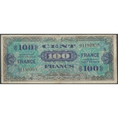 Francia, 100 Francs 1944 P118a