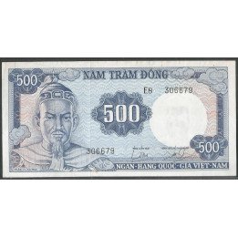 Vietnam Sur, 500 Dong ND1966 P23a