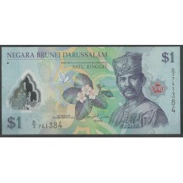 Brunei, 1 Ringgit 2011 P35a