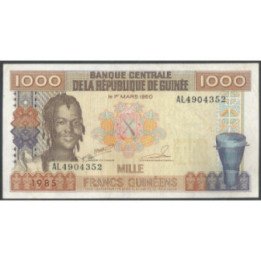 Guinea 1.000 Francs 1985 P32a
