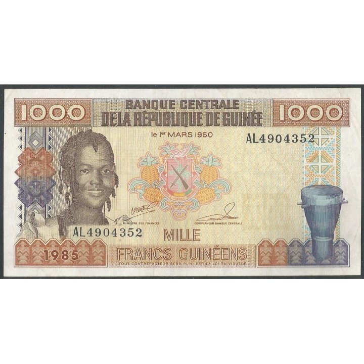 Guinea 1.000 Francs 1985 P32a