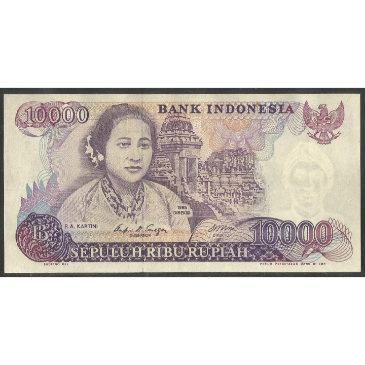 Indonesia, 10.000 Rupias 1985 P126a