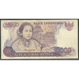 Indonesia, 10.000 Rupias 1985 P126a