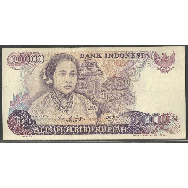 Indonesia, 10.000 Rupias 1985 P126a