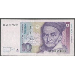 Alemania, 10 Mark 1 Oct 1993 P38c