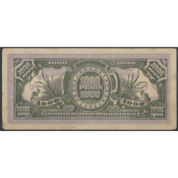 Filipinas 1.000 Pesos ND1945 PU P115a reverso