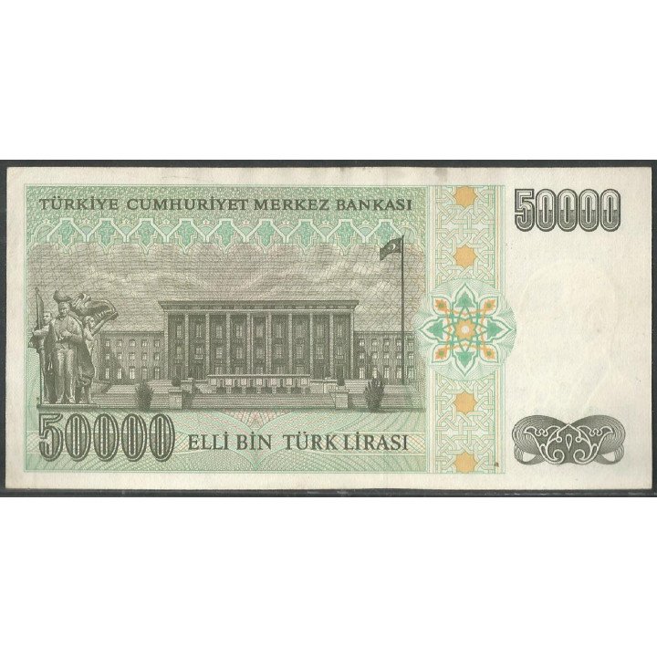 Turkya, 50.000 Liras L1970 (1995) P204