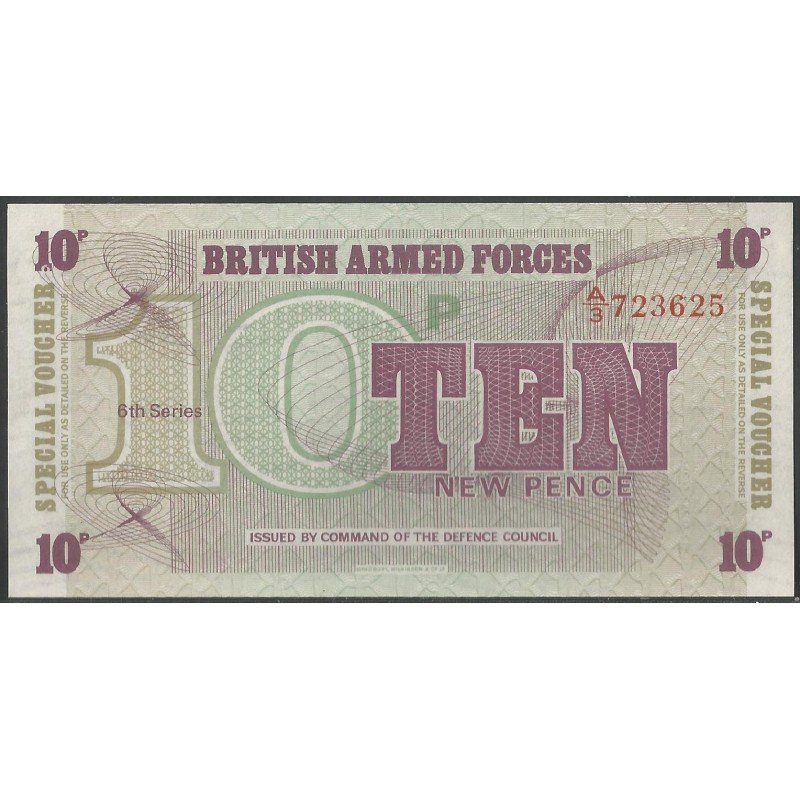 Inglaterra, 10 New Pence ND1972 PM45