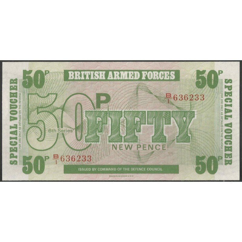 Inglaterra, 50 New Pence ND1972 PM46
