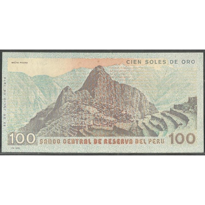 Peru, 100 Soles 22 Jul 1976 P114