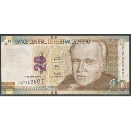 Peru, 20 Nuevos Soles 13 Ago 2009 P183
