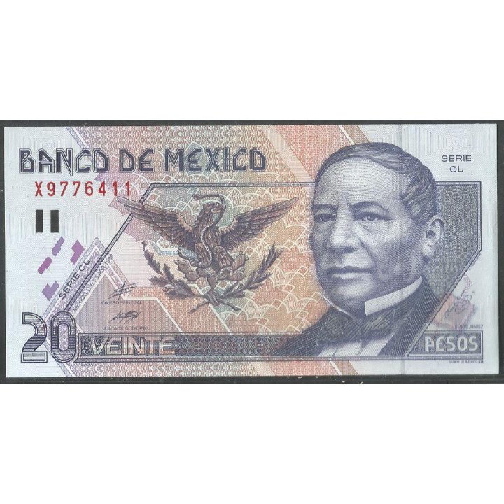 Mexico, 20 Pesos 23 Abr 1999 Serie CL P106c